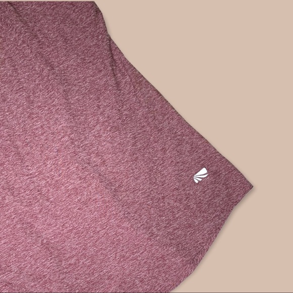 Marika (L) Racerback Tank Top in Heathered Red - Picture 4 of 7